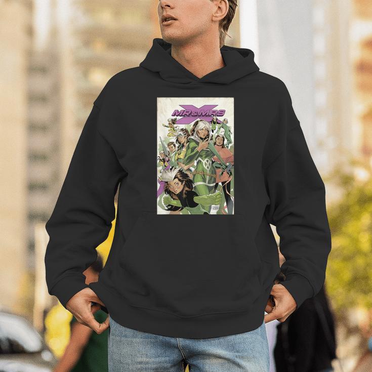 Marvel Comixology Mr & Mrs X Comic Book Cover Unisex Hoodie Marvel Comixology Mr & Mrs X Comic Book Cover Unisex Hoodie