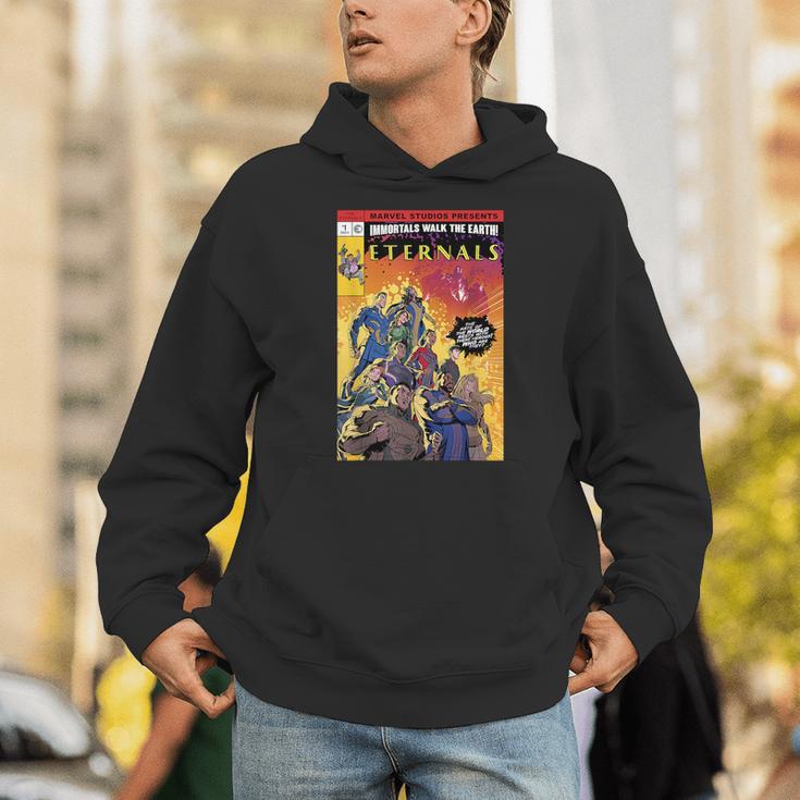 Marvel Eternals Group Shot Comic Book Cover Unisex Hoodie