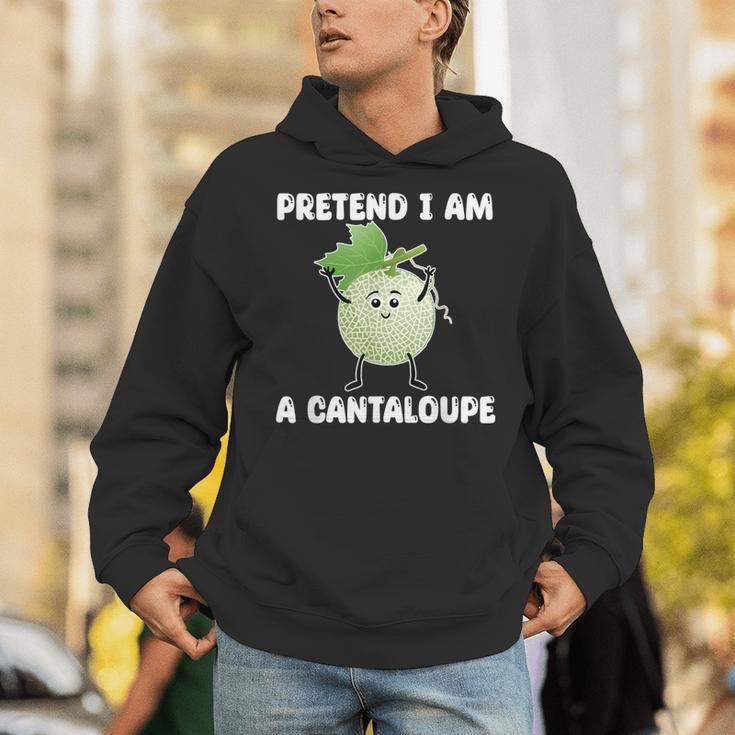 Pretend I Am A Cantaloupe メロン コスチューム マスクメロン パーカー