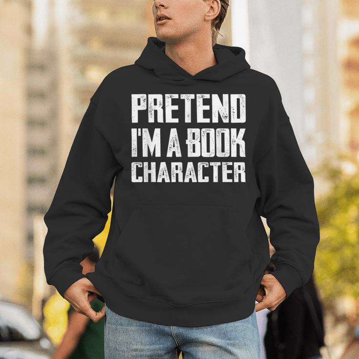 Pretend I'm A Book Character Easy Costume For Halloween Unisex Hoodie