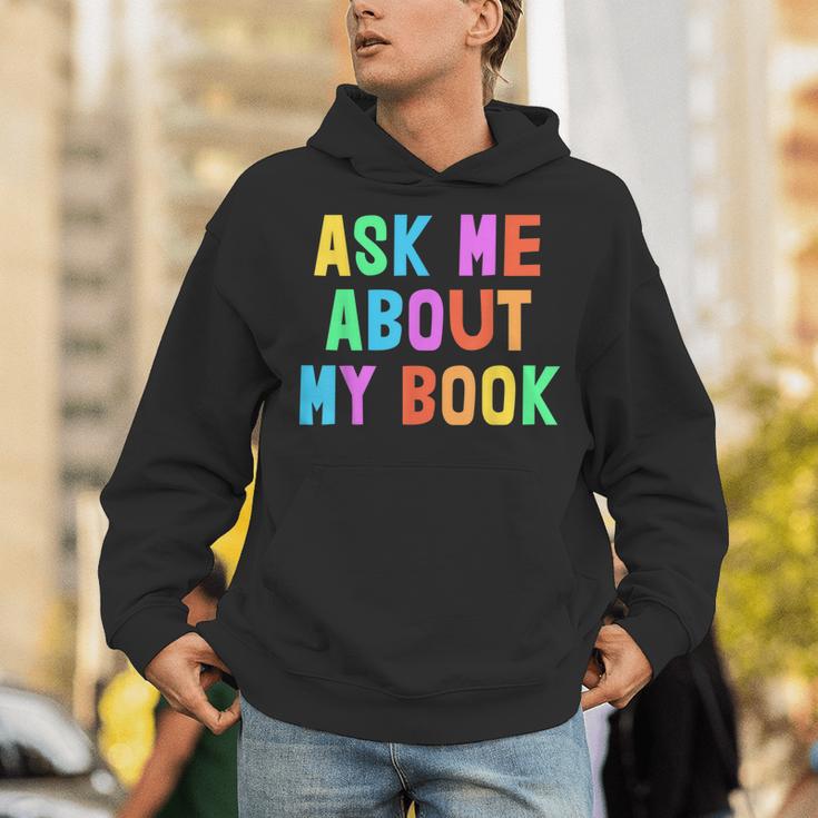 Published Author Squad Writing Crew Ask Me About MY BOOK Unisex Hoodie