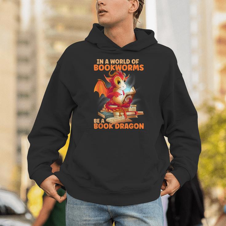 Read Be A Book Dragon Bookworm Unisex Hoodie Read Be A Book Dragon Bookworm Unisex Hoodie