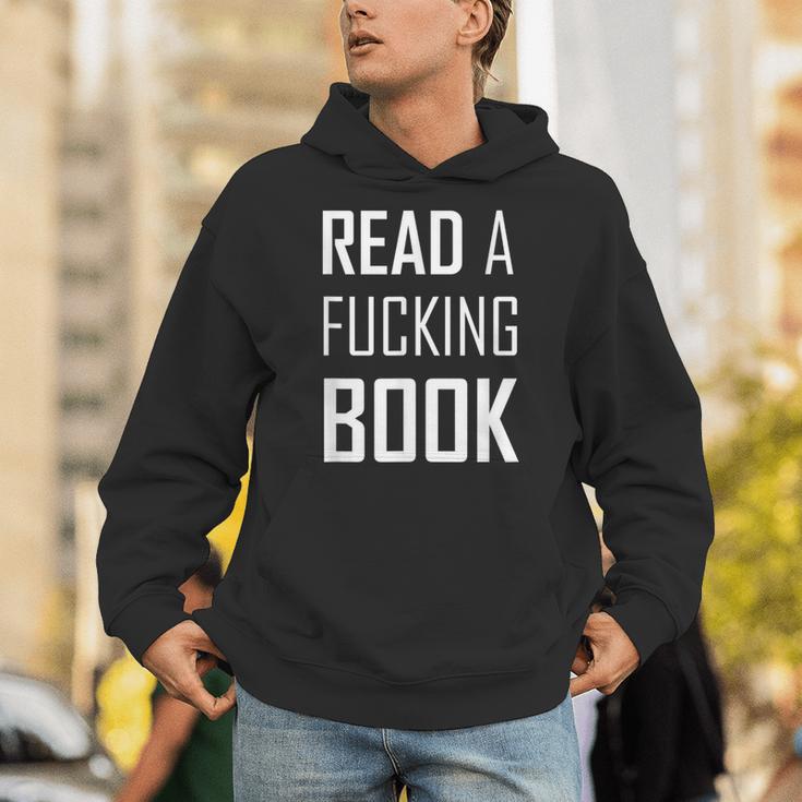 Read A Fucking Book T-Shirt Unisex Hoodie