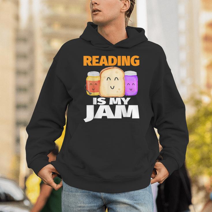 READING IS MY JAM Shirt I Love To Read Books Unisex Hoodie