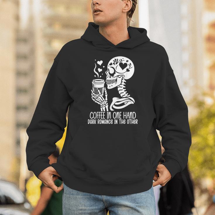 Smut Books Coffee In One Hand Dark Romance Book In The Other Unisex Hoodie Smut Books Coffee In One Hand Dark Romance Book In The Other Unisex Hoodie