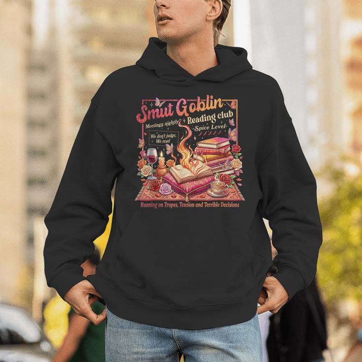 Smut Goblin Dark Romance Book Lover Vintage Unisex Hoodie