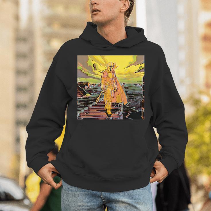 Star Wars The Mandalorian Din Djarin Comic Book Unisex Hoodie