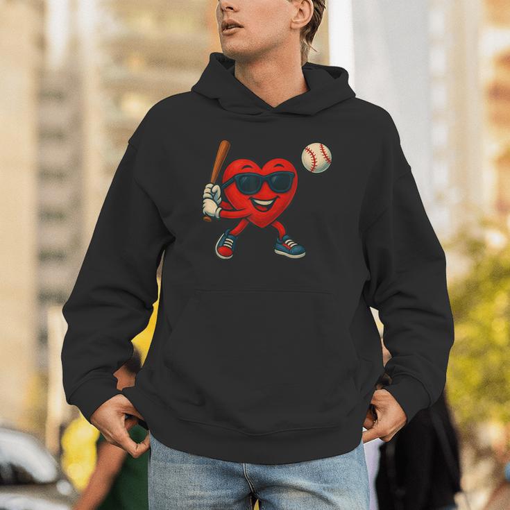 Valentines Day Baseball Red Heart Love Boys Kids Tee Unisex Hoodie Valentines Day Baseball Red Heart Love Boys Kids Tee Unisex Hoodie