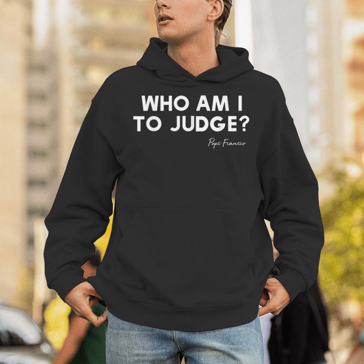 Who Am I To Judge ローマ教皇フランシスコの感動的な引用 パーカー
