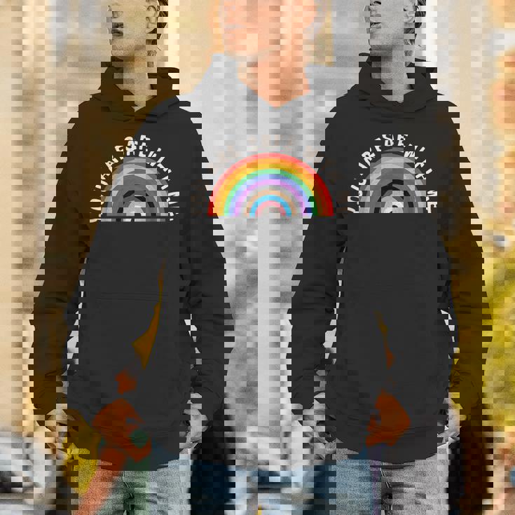 You Areafe With Me パーカー