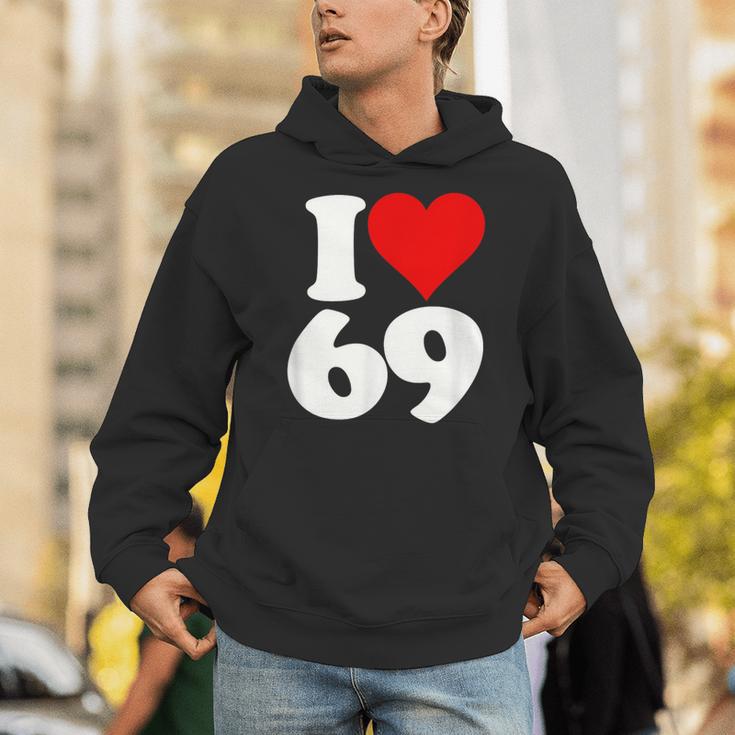 アイラブハート 69 シックスティナイン パーカー