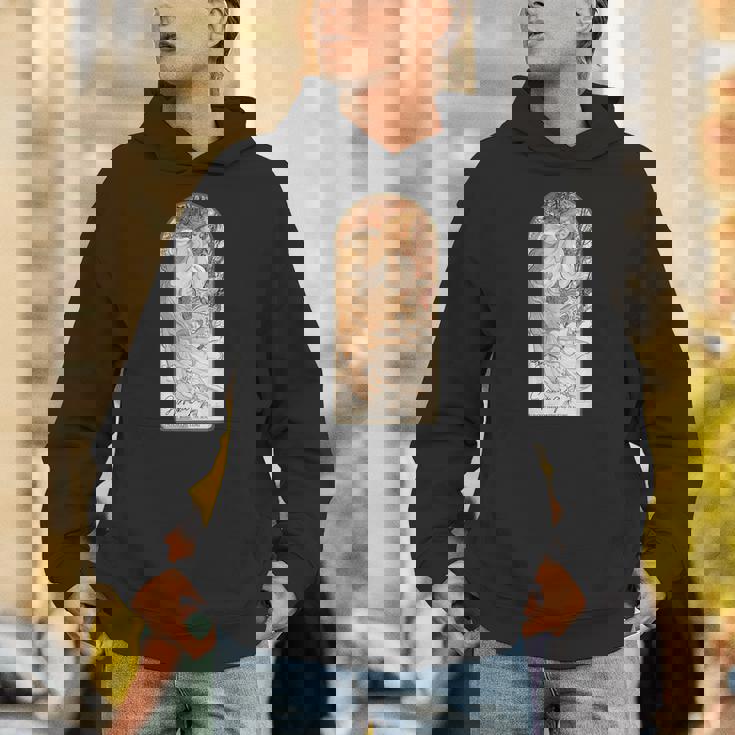 アルフォンス・マリア・ミュシャの季節 春 パーカー