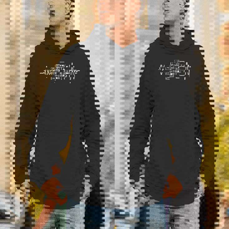 エレキギタープレーヤー ギターエフェクトペダル ハートビート パーカー