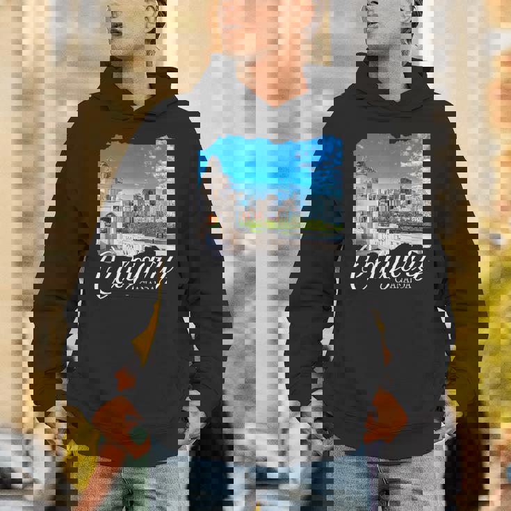 カナダのお土産カルガリー パーカー