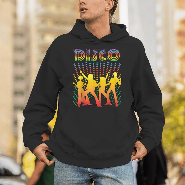 ディスコtシャツ ヴィンテージスタイルダンシングレトロディスコシャツ パーカー