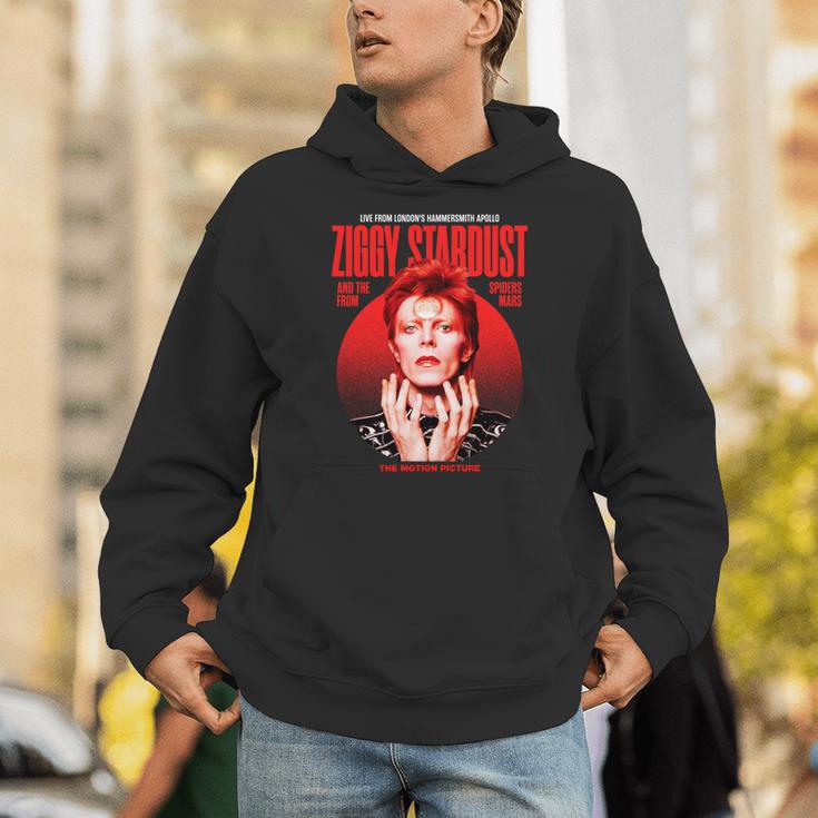 デヴィッド・ボウイ ジギー スターダスト モーションピクチャー カラー スキタ写真 長袖tシャツ パーカー