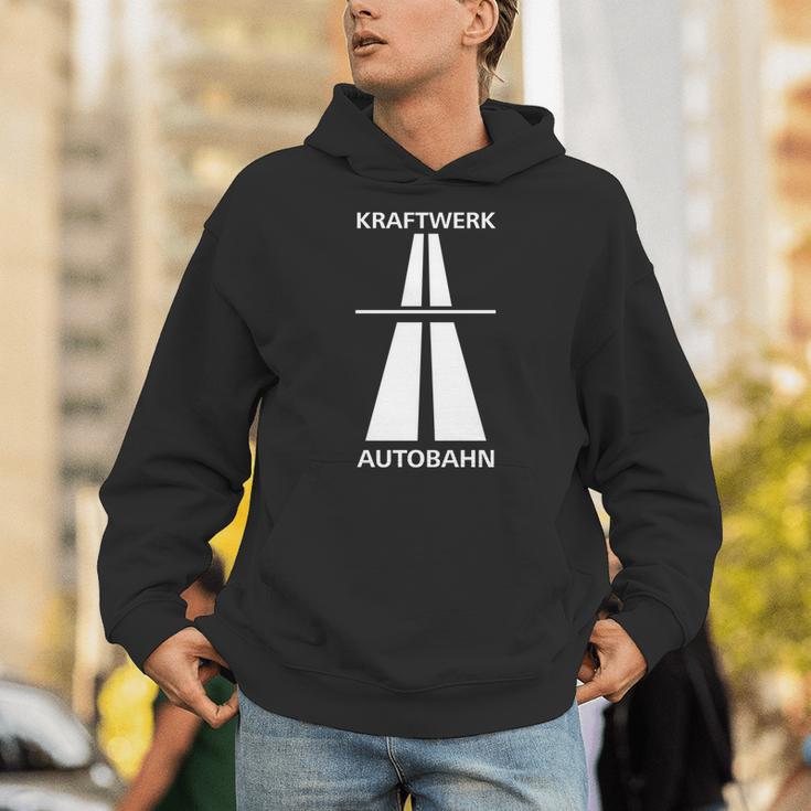 ドイツでの楽しい高速運転のためのクラフトワークアウトバーン 長袖tシャツ パーカー