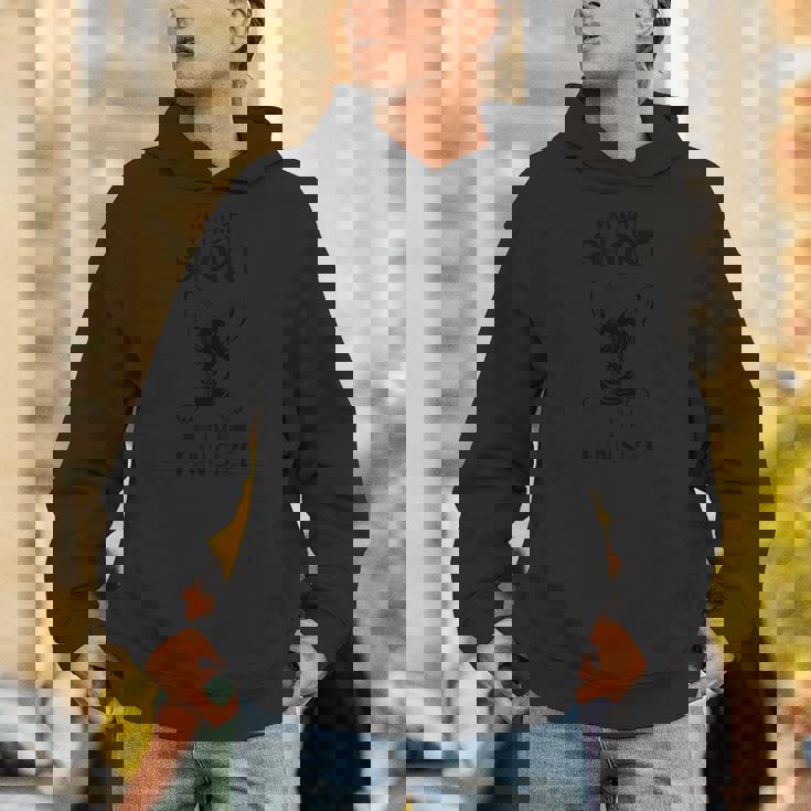 ミニピン、短くはない、楽しいサイズのミニチュアピンシャーのお父さん パーカー