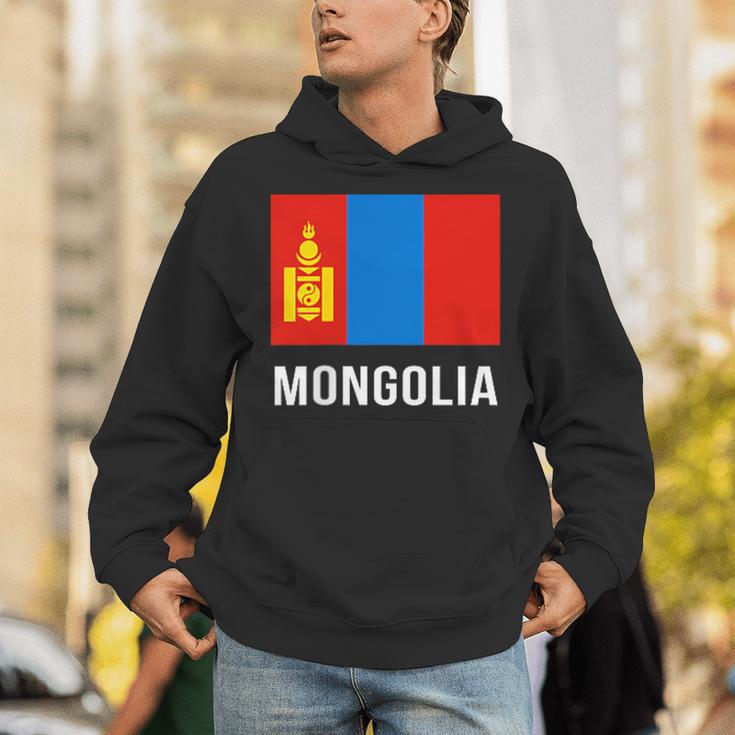 モンゴル モンゴル国旗 パーカー