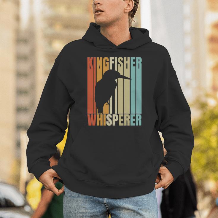 レトロカワセミ ささやき カワセミ 長袖tシャツ パーカー