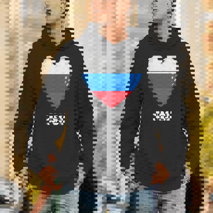 ロシア国旗シャツ パーカー