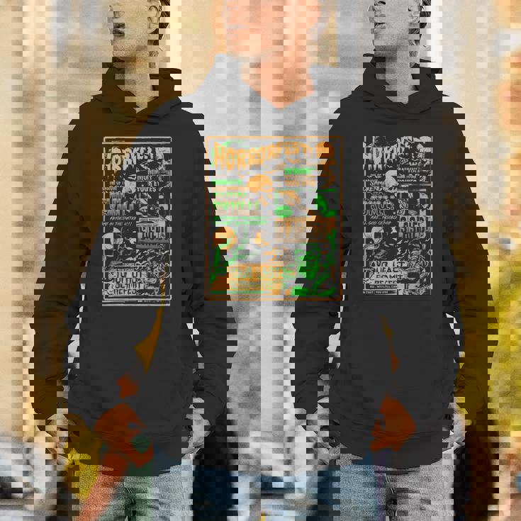 ヴィンテージ・ハロウィーン・クラシック・ホラー映画ポスター ホラーフェスト パーカー