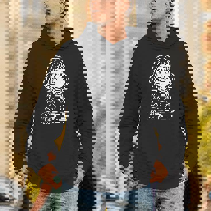 不二子 ペコちゃん風 レトロガール Fujiko 日本 アニメ パロディ パーカー