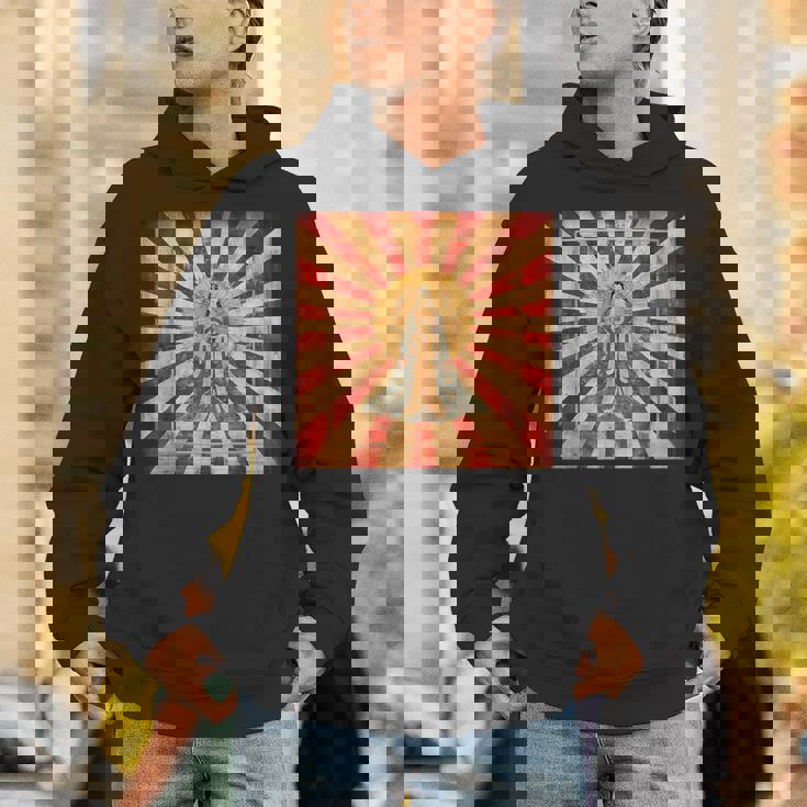 天照 女神 昇る太陽 日本神話 パーカー