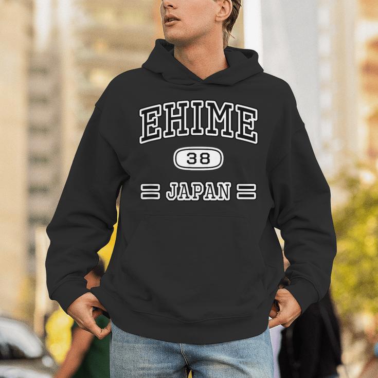 愛媛 Ehime【チームユニフォーム カレッジ風】Jimo-T ジモティ お土産 面白い おしゃれ パーカー