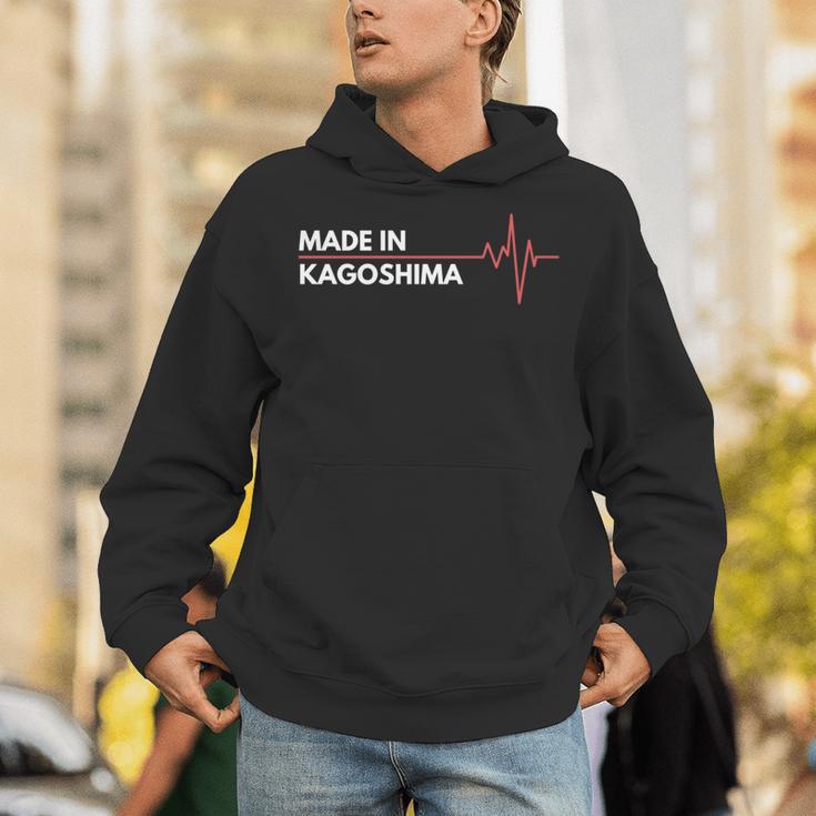 鹿児島生まれの出世都市 長袖tシャツ パーカー