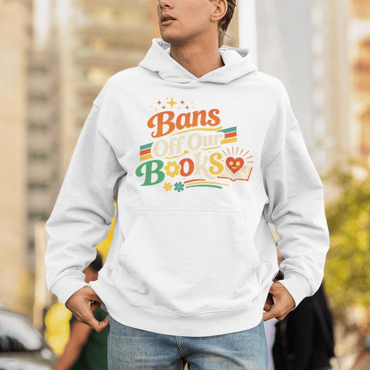 Bans Off Our Books Bookaholic Banned Book Lovers Readers Unisex Hoodie