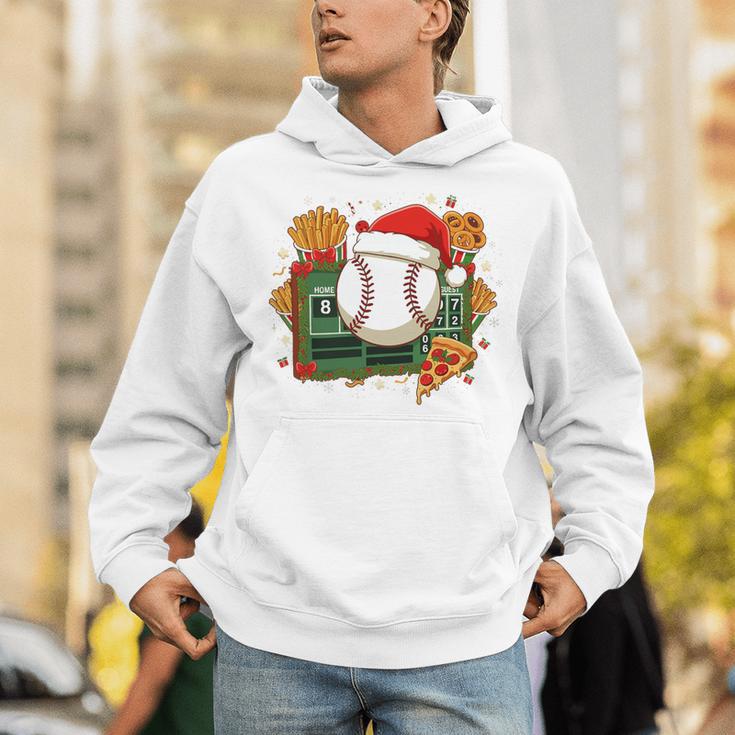 Baseball Christmas Scoreboard Celebration Premium Tri-Blend Unisex Hoodie Baseball Christmas Scoreboard Celebration Premium Tri-Blend Unisex Hoodie