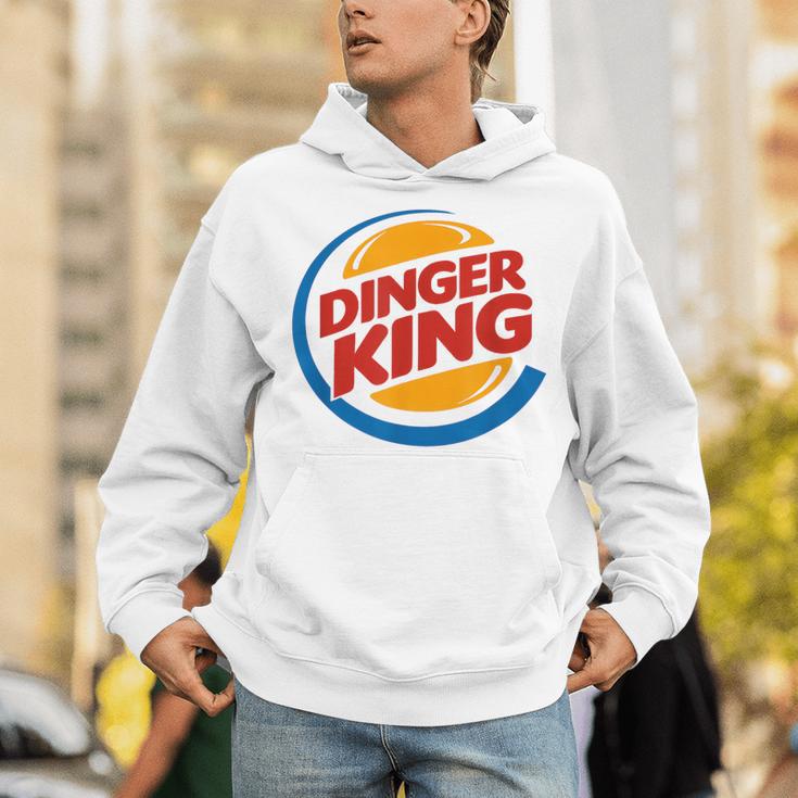 Baseball Dinger King Logo For Home Run Players And Fan Unisex Hoodie Baseball Dinger King Logo For Home Run Players And Fan Unisex Hoodie