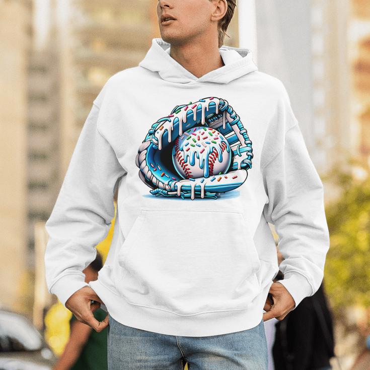 Baseball Drip Ice Cream Sprinkles Baseball Glove Premium Tri-Blend Unisex Hoodie Baseball Drip Ice Cream Sprinkles Baseball Glove Premium Tri-Blend Unisex Hoodie