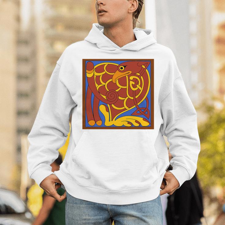 Book Of Kells Celtic Knot Medieval Bird Premium Tri-Blend Unisex Hoodie Book Of Kells Celtic Knot Medieval Bird Premium Tri-Blend Unisex Hoodie