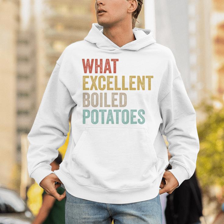 Book Lover Austen Literature What Excellent Boiled Potatoes Unisex Hoodie