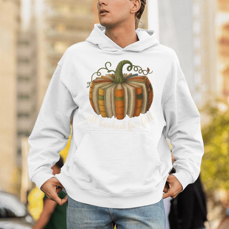 All Booked For Fall Book Pumpkin Reading Halloween Teacher Unisex Hoodie All Booked For Fall Book Pumpkin Reading Halloween Teacher Unisex Hoodie