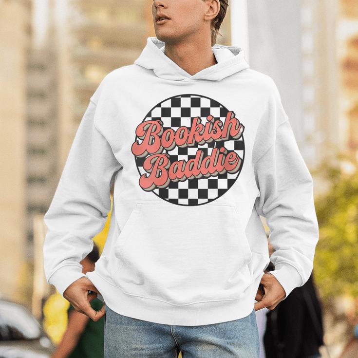 Bookish Baddie Retro Aesthetic Typography Unisex Hoodie Bookish Baddie Retro Aesthetic Typography Unisex Hoodie
