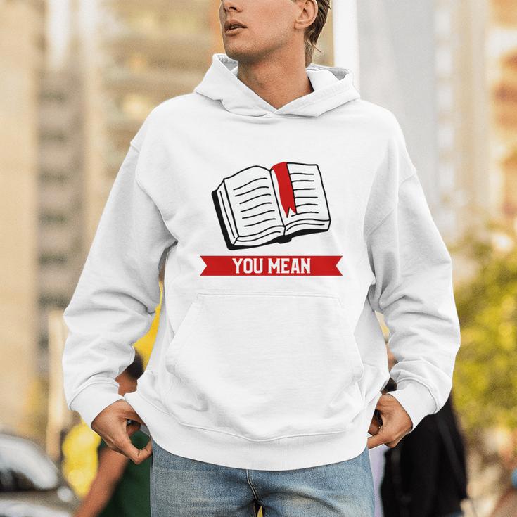 Bookmark Reading Quote For A Reader Book Lover Unisex Hoodie