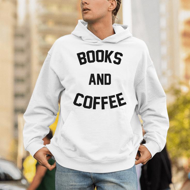 Books And Coffee Reading Lover Unisex Hoodie