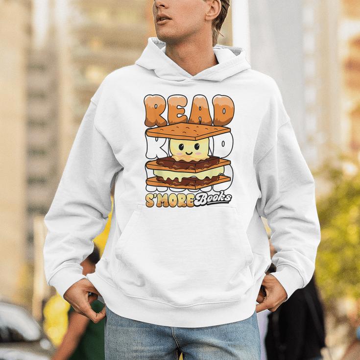 Camping Reading Fun Book Lover Camper Librarian Unisex Hoodie
