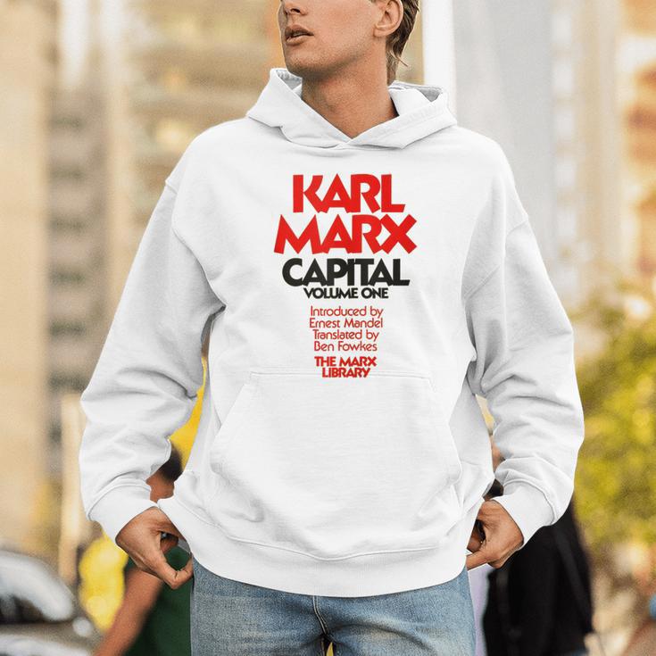 Capital Karl Marx Vintage Book Cover Unisex Hoodie