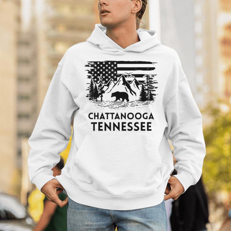 Chattanooga テネシーベア アメリカ国旗 南部 パーカー