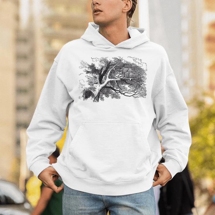 Cheshire Cat Alice In Wonderland Classic Book Premium Tri-Blend Unisex Hoodie