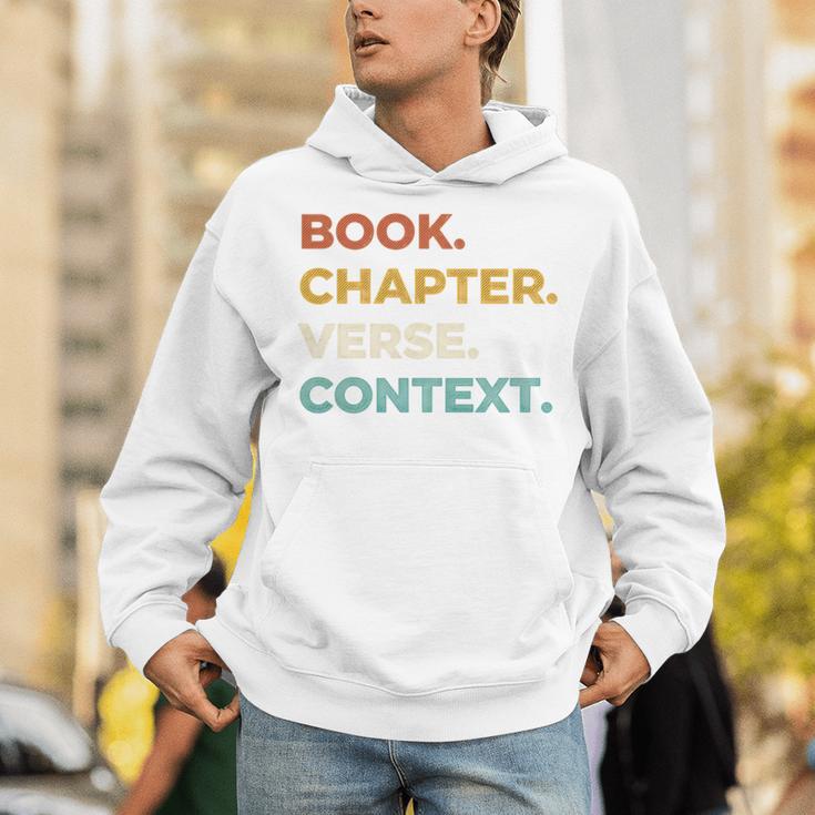 Christian Bible Study Book Chapter Verse Context Scripture Premium Tri-Blend Unisex Hoodie
