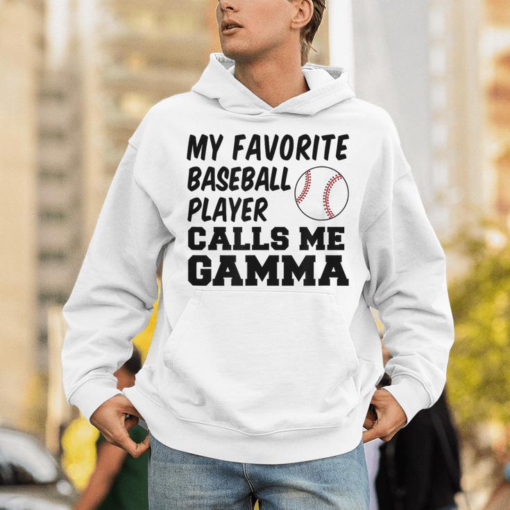 My Favorite Baseball Player Calls Me Gamma Unisex Hoodie My Favorite Baseball Player Calls Me Gamma Unisex Hoodie