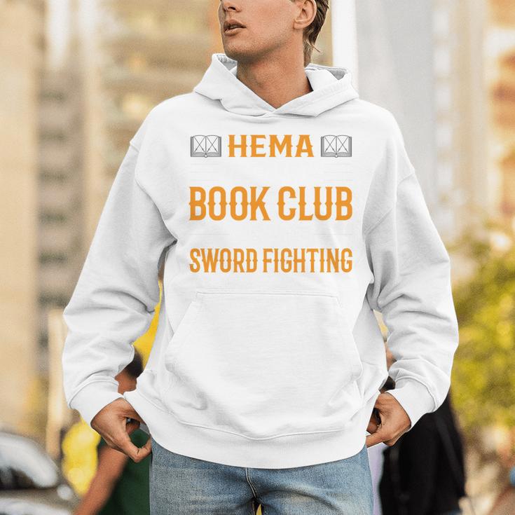 HEMA Book Club With Sword Fighting Unisex Hoodie HEMA Book Club With Sword Fighting Unisex Hoodie