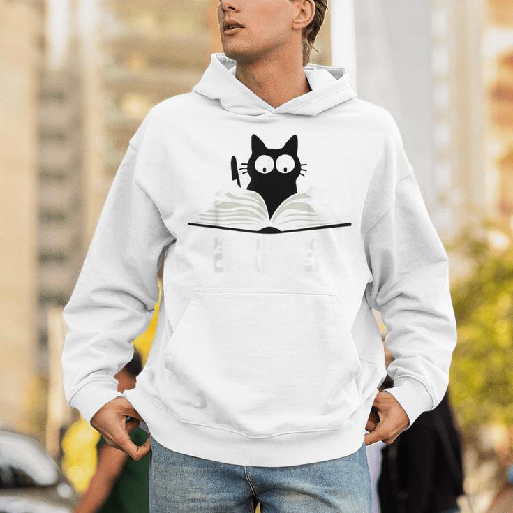 Just One More Chapter Cat Love Cat Book Unisex Hoodie