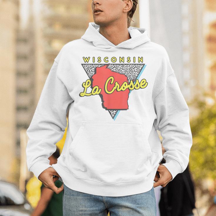 La Crosse ウィスコンシン ヴィンテージ Wi レトロ トライアングル パーカー