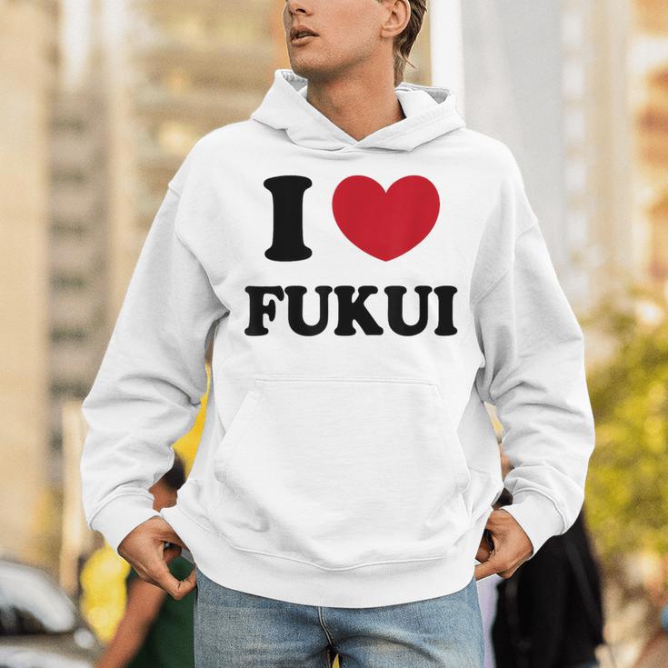 I Love Fukui 福井が大好き パーカー